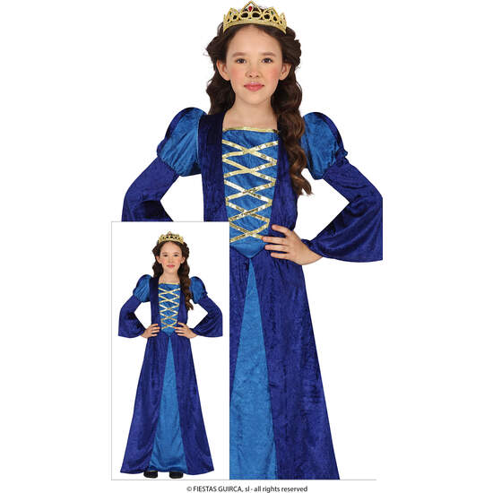 MEDIEVAL BLUE LADY, INFANTIL, 7 – 9 AÑOS image 0