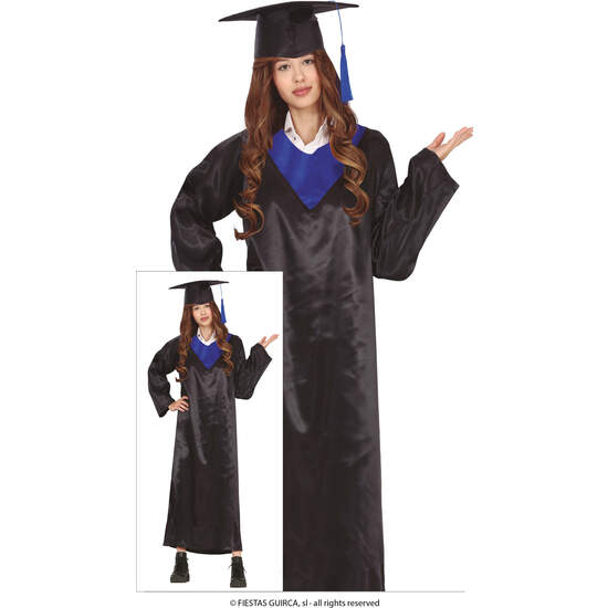 BLUE AND BLACK GRADUTATED, TEEN, 14 – 16 AÑOS image 0