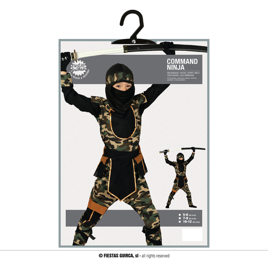 NINJA COMANDO, INFANTIL, 10 – 12 AÑOS image 4