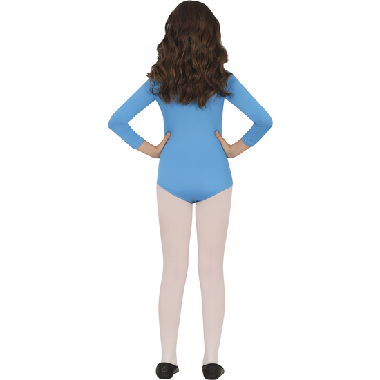 MAILLOT MANGA LARGA TURQUESA, INFANTIL, 3 – 5 AÑOS image 2