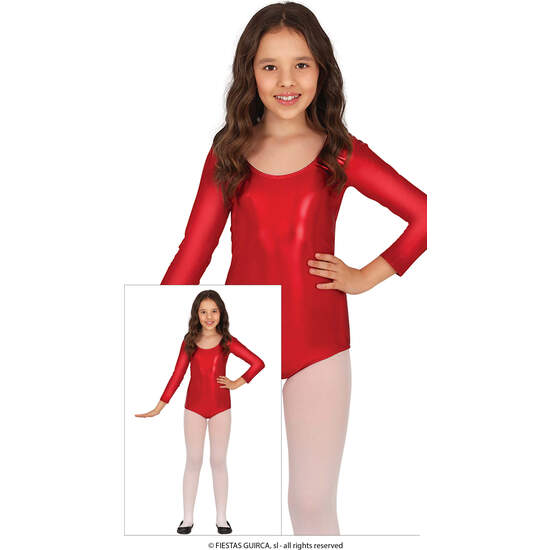 MAILLOT MAN. LARGA METAL.ROJO INF.3-5 AÑOS image 0