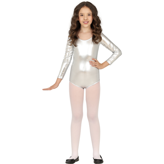 MAILLOT MAN. LARGA METAL.PLATA INF.5-8 AÑOS image 1