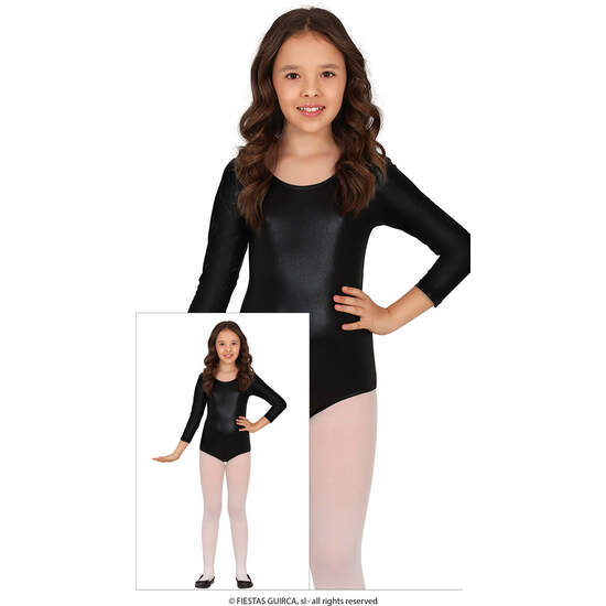 MAILLOT MAN. LARGA METAL.NEGRO INF.5-8 AÑOS image 0