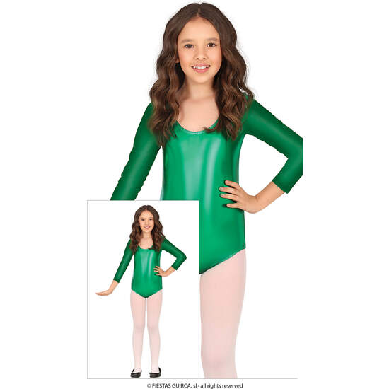 MAILLOT MAN. LARGA METAL.VERDE INF.9-12 AÑOS image 0