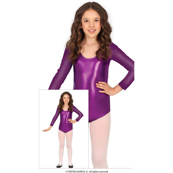 MAILLOT MAN. LARGA METAL.LILA INF.9-12 AÑOS image 0