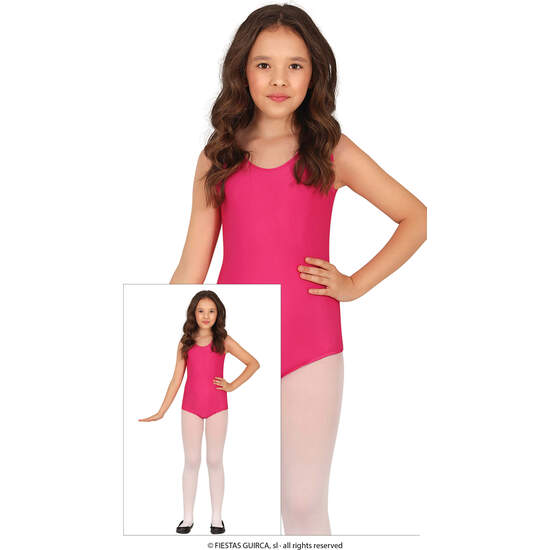 MAILLOT SIN MANGAS FUCSIA, INFANTIL, 5 – 8 AÑOS image 0