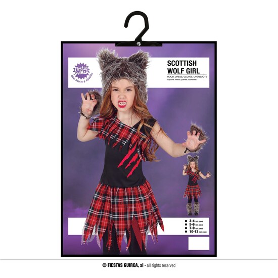 SCOTISH WOLF GIRL, INFANTIL, 5 – 6 AÑOS image 4