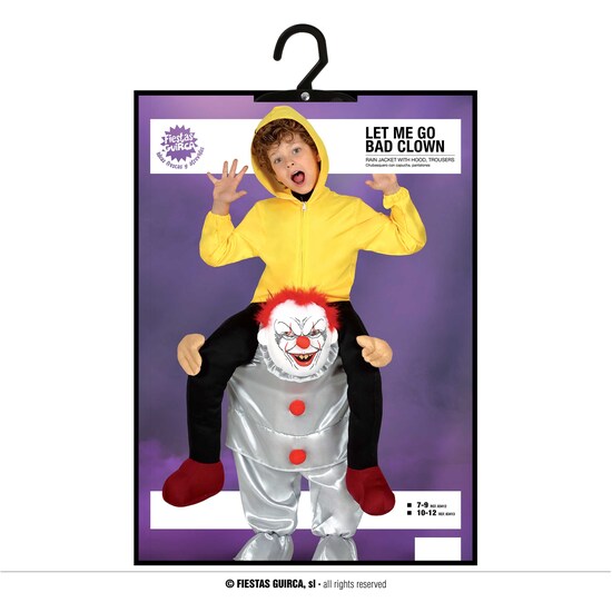 LET ME GO BAD CLOWN, INFANTIL, 10 – 12 AÑOS image 4