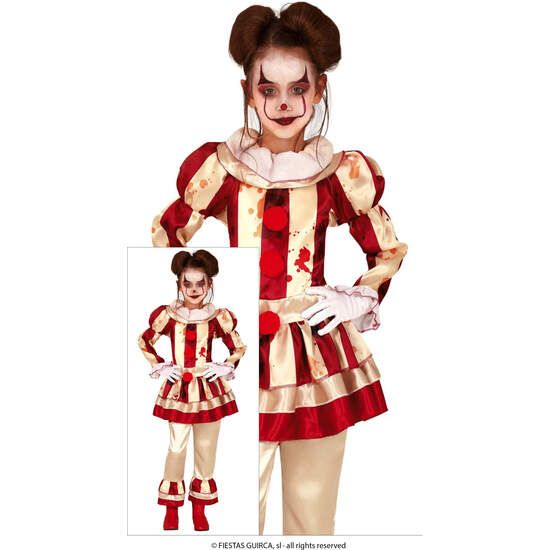 STRIPED CLOWN, INFANTIL, 5 – 6 AÑOS image 0