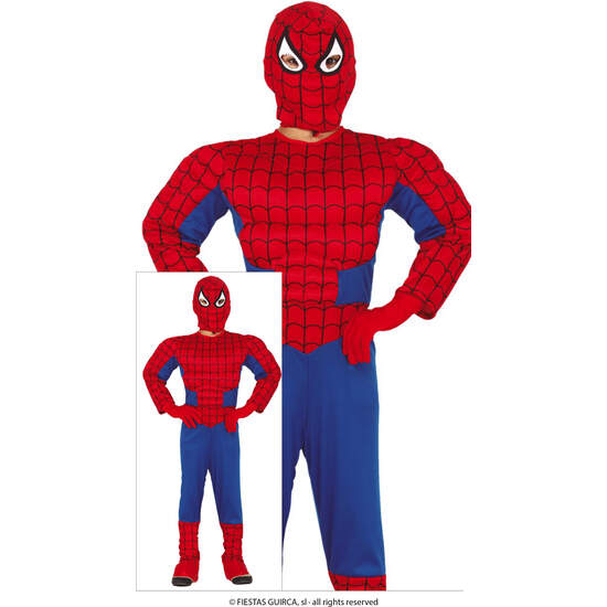 SUPERHEROE MUSCULOSO, INFANTIL, 5 – 6 AÑOS image 0