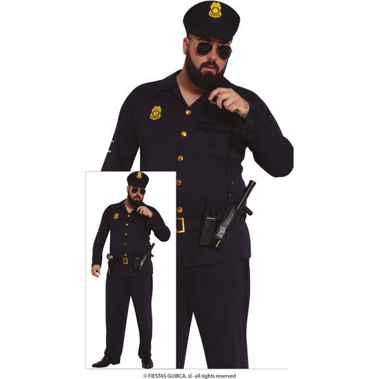 POLICIA, ADULTO, 56 - 58 (XXL) image 0