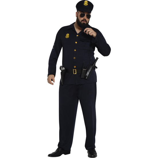 POLICIA, ADULTO, 56 - 58 (XXL) image 1