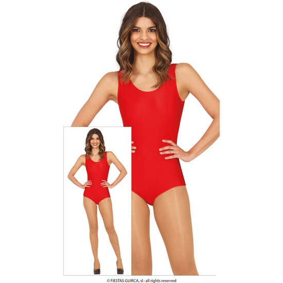 MAILLOT SIN MANGAS ROJO, ADULTA, 42 – 44 (L) image 0
