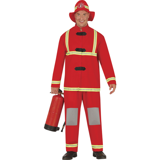 BOMBERO, ADULTO, 56 - 58 (XXL) image 1