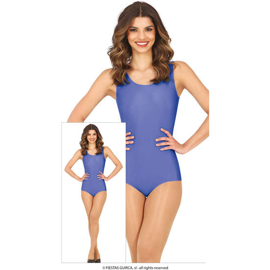 MAILLOT SIN MANGAS AZUL, ADULTA, 38 - 40 (M) image 0