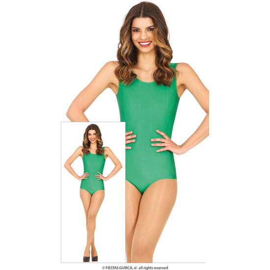 MAILLOT SIN MANGAS VERDE, ADULTA, 42 – 44 (L) image 0