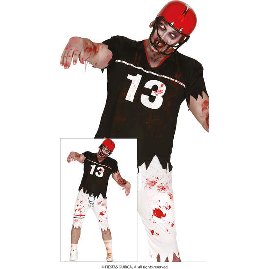QUARTERBACK ZOMBIE, ADULTO, 54 – 56 (XL) image 0