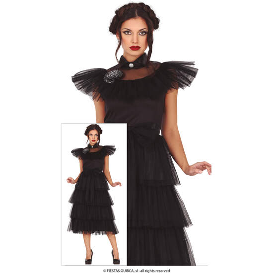 GOTHIC GIRL NIGHT QUEEN, ADULTA, 42 – 44 (L) image 0