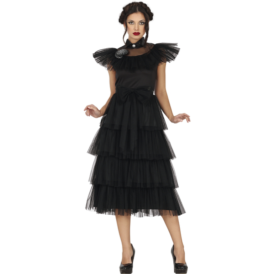 GOTHIC GIRL NIGHT QUEEN, ADULTA, 42 – 44 (L) image 1