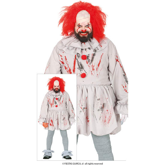 KILLER CLOWN, ADULTO, 54 – 56 (XL) image 0