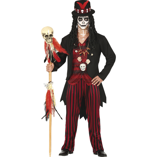 CHAMAN VOODOO, ADULTO, 54 – 56 (XL) image 1