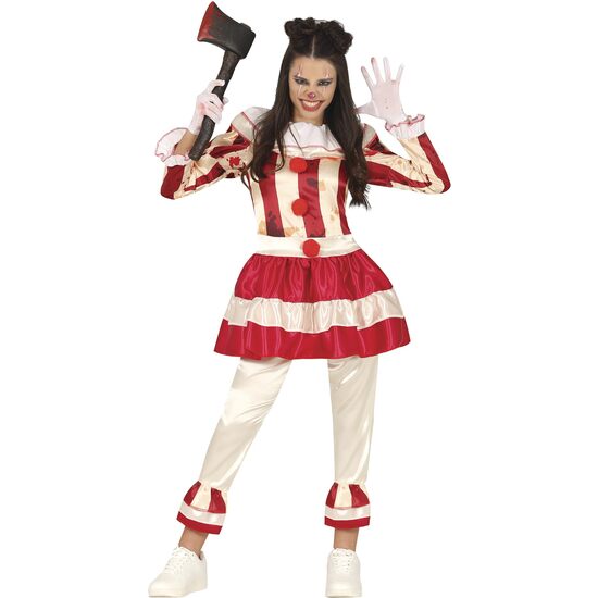 STRIPED CLOWN, ADULTA, 44 – 46 (XL) image 1