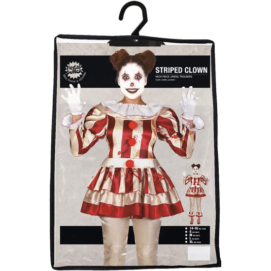 STRIPED CLOWN, ADULTA, 44 – 46 (XL) image 3