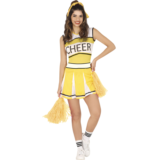 YELLOW CHEERLEADER, ADULTA, 38 - 40 (M) image 0