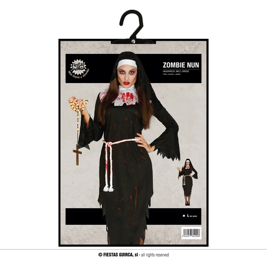 ZOMBIE NUN, ADULTA, 42 – 44 (L) image 4