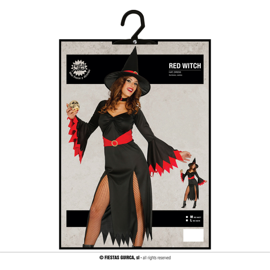 RED WITCH, ADULTA, 38 - 40 (M) image 4