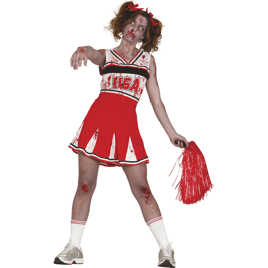 CHEERLEADER ZOMBIE, ADULTA, 42 – 44 (L) image 1