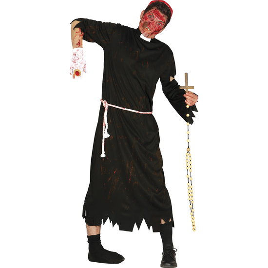 ZOMBIE PRIEST, ADULTO, 52 – 54 (L) image 1