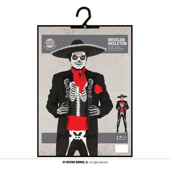 MEXICAN SKELETON, ADULTO, 52 – 54 (L) image 4
