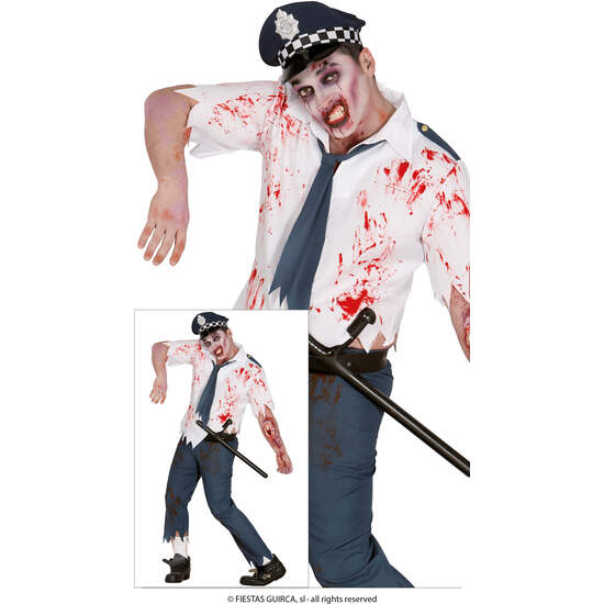 ZOMBIE COP, ADULTO, 52 – 54 (L) image 0