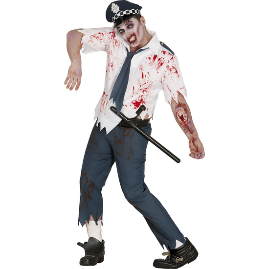 ZOMBIE COP, ADULTO, 52 – 54 (L) image 1