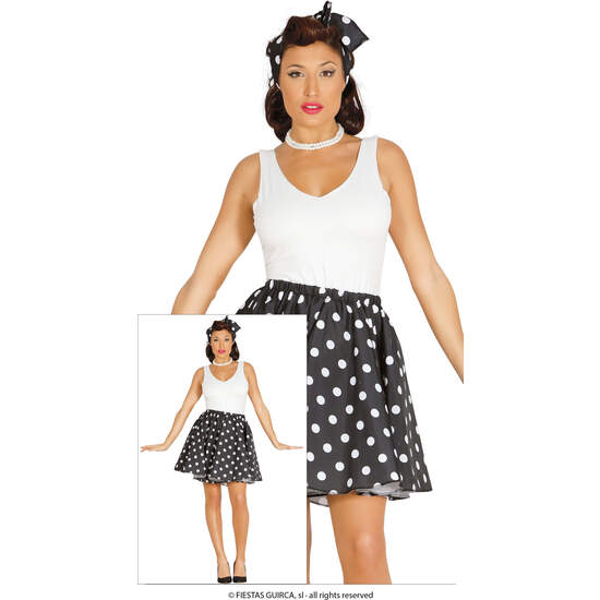 SET PIN UP NEGRO, ADULTA, 42 – 44 (L) image 0