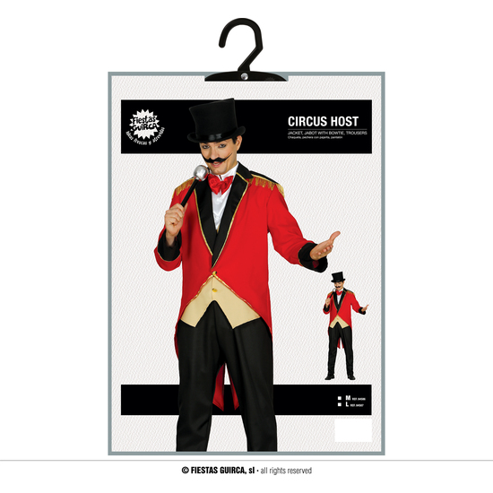 PRESENTADOR DEL CIRCO, ADULTO, 52 – 54 (L) image 4