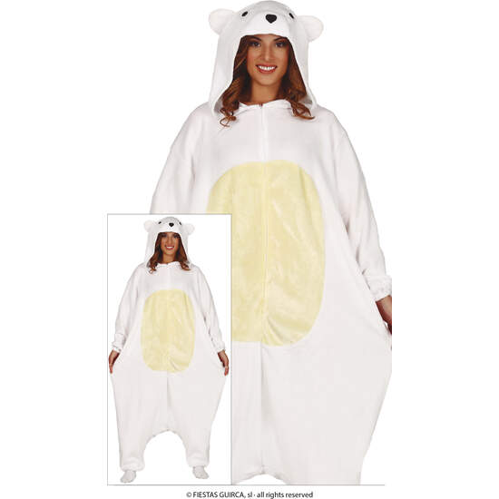 KIGURUMIMI OSO POLAR, ADULTA, 42 – 44 (L) image 0