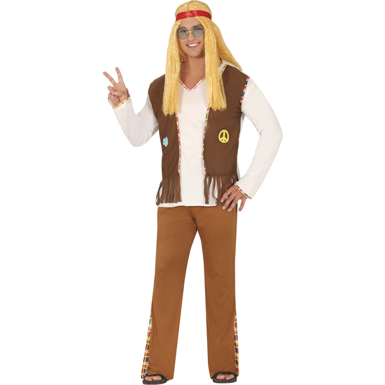 HIPPIE FLOWER, ADULTO, 48 – 50 (M) image 1