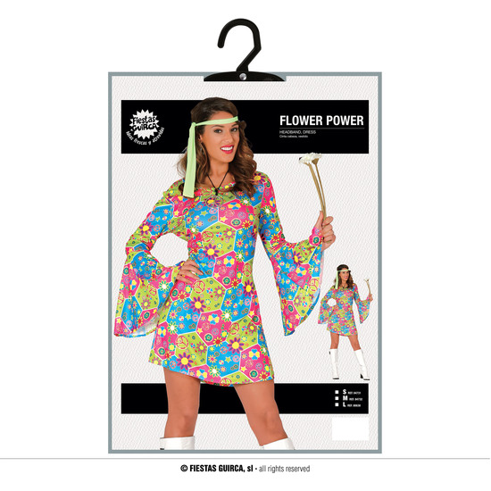 FLOWER POWER, ADULTA, 38 - 40 (M) image 4