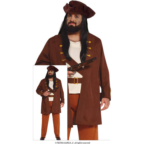 CAPITAN PIRATA, ADULTO, 54 – 56 (XL) image 0