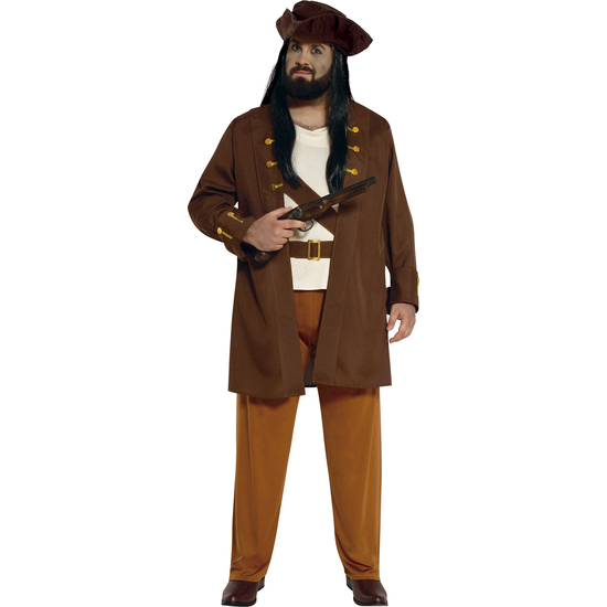 CAPITAN PIRATA, ADULTO, 54 – 56 (XL) image 1