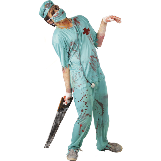ZOMBIE SURGEON, ADULTO, 48 – 50 (M) image 1