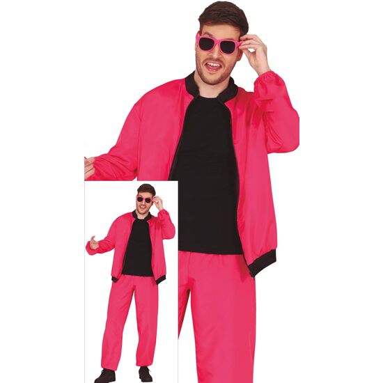 PINK NEON TRACKSUIT, ADULTO, 48 – 50 (M) image 0
