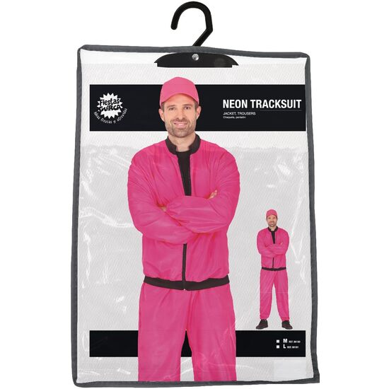 PINK NEON TRACKSUIT, ADULTO, 48 – 50 (M) image 3