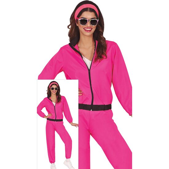 PINK NEON TRACKSUIT, ADULTA, 38 - 40 (M) image 0