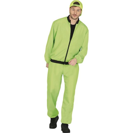 GREEN NEON TRACKSUIT, ADULTO, 48 – 50 (M) image 0