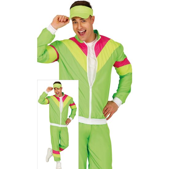 GREEN NEON TRACKSUIT, ADULTO, 52 – 54 (L) image 0