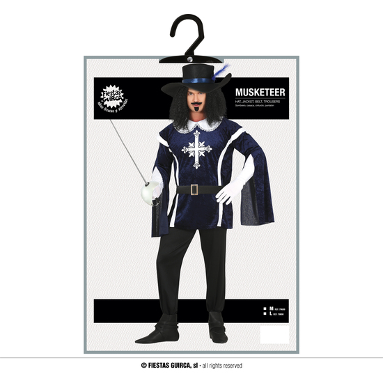 MUSKETEER, ADULTO, 54 – 56 (XL) image 4