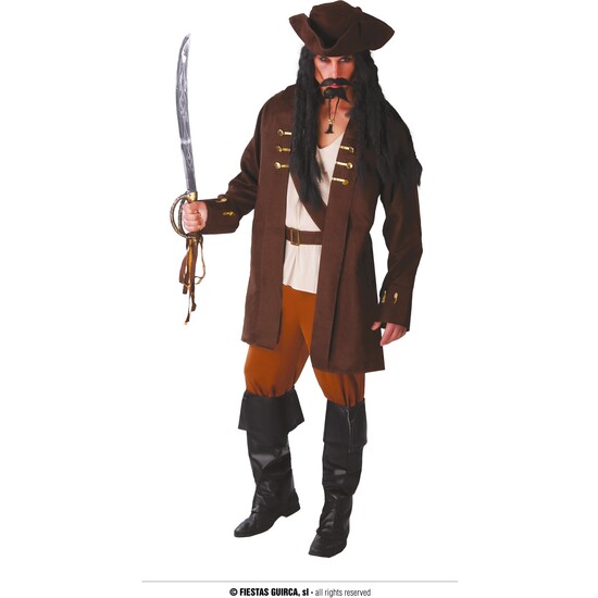 CAPITAN PIRATA, ADULTO, 56 - 58 (XXL) image 0